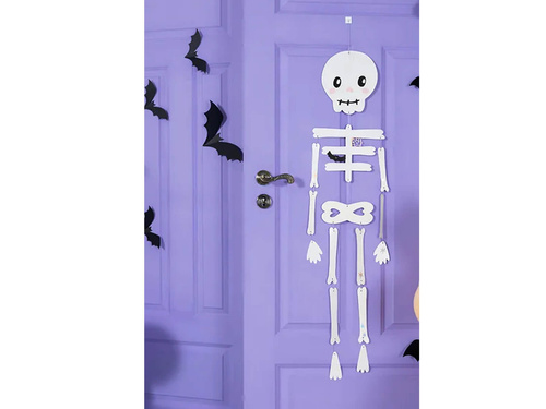 Dekoracja wisząca Nietoperze na Halloween - 6 szt.