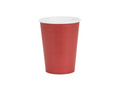 Kubeczki papierowe ciemno czerwone - 250 ml - 6 szt.