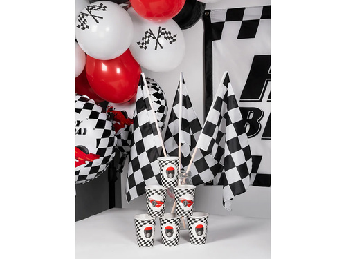 Hand flag Racing - 30 x 45 cm - 1 pcs