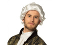 Wig Baroque man - 1 pc