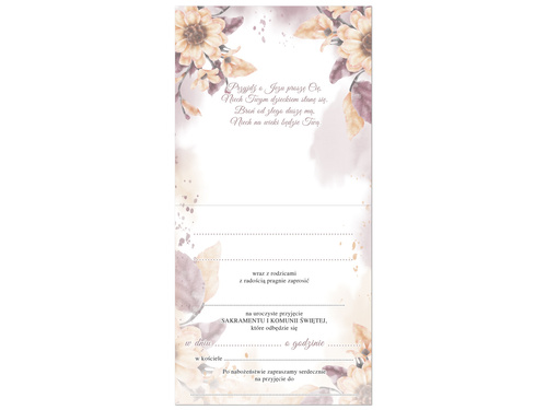 Invitations for the First Holy Communion - 6 pcs.
