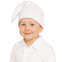 Czapka skrzata dla dziecka - biała - 1 szt.