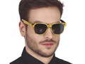 Gold glasses - 1 pc