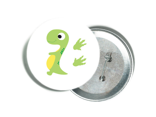 Merry Dinosaur pin - 1 piece.