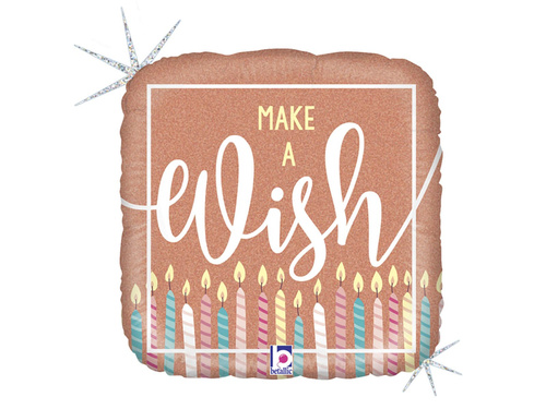 Standard Make a wish Foil Balloon