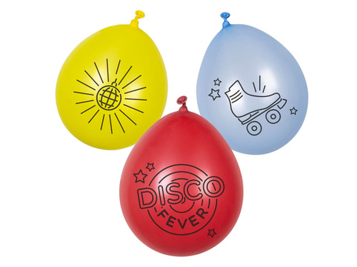 Balloons Disco Fever 23 cm - 6 pcs