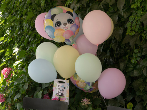 Balon foliowy Panda - 45 cm - 1 szt.