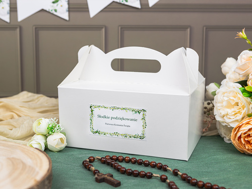 Wedding cake labels, 30 pcs