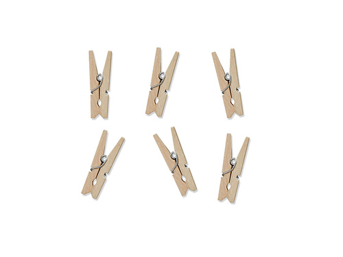 Wooden buckles - 20 pcs.