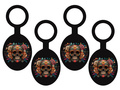 Dia De Los Muertos bottle tags - 8 pcs.