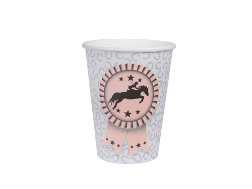 Horse Riding paper cups - 270 ml - 10 pcs.