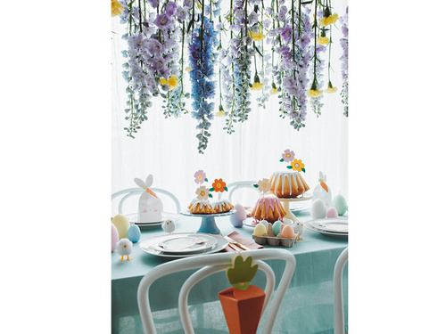 Easter candle Lilac egg - 10 cm - 1 pc.
