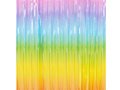 Curtain - rainbow pastel door curtain - 2.5 m x 1 m