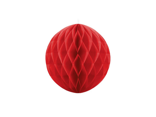 Hanging decoration red ball - 20 cm - 1 pc.
