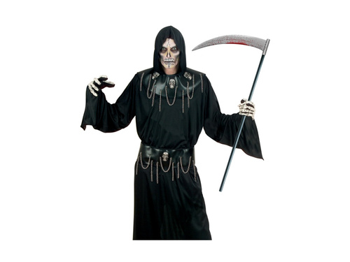 Zakrwawiona plastikowa kosa - 107 cm