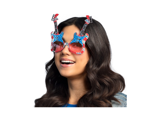Okulary imprezowe Gitara USA
