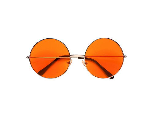 Orange Hippy Glasses