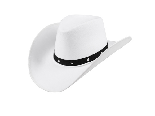 Cowboy white hat