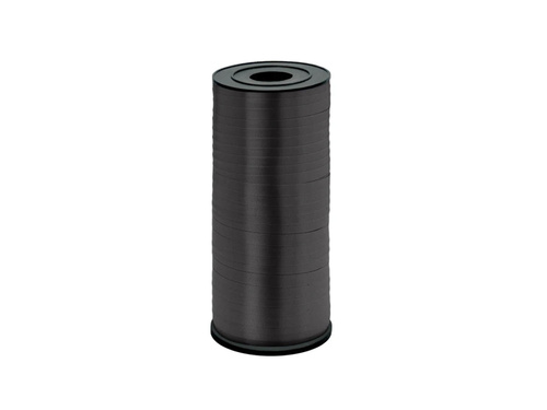 Decorative ribbon for balloons - pastel - black - 92 m
