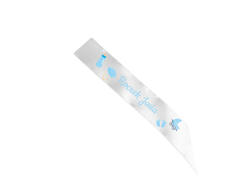 1st Birthday Sash "Mam już roczek" - 1 pc