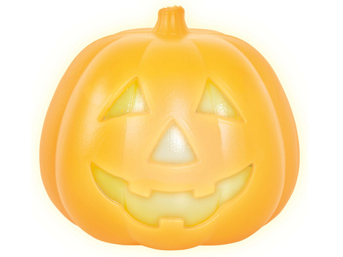 Pumpkin with light - 15 cm