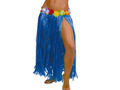 Hawaiian Skirt Flowers 75 cms blue