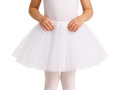 Tutu skirt white - 1 pc