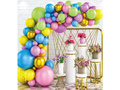 Zestaw balonów do girlandy wielokolorowy - 79 szt.