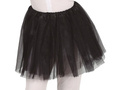 Spódniczka Tutu dla dziewczynki - czarna - 30 cm - 1 szt.