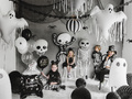 Balon foliowy Duch na Halloween - 93x86 cm - 1 szt.