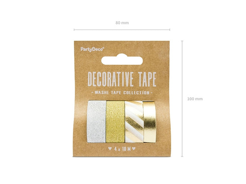 Self-adhesive decorative tape - 4 pcs.