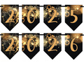 Flag banner New Year 2024 2025 - 5 m - 1 pc