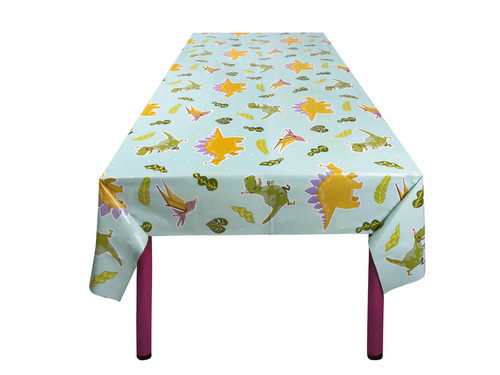 Tablecover Dino Party Plastic 130 cm x 180