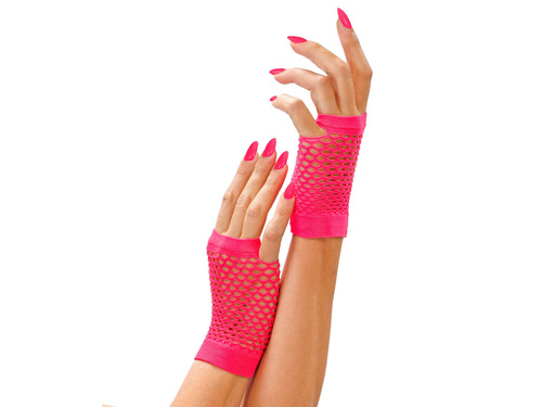 Pair of pink gloves