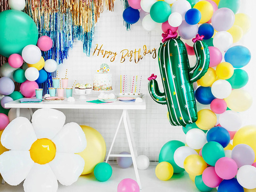 Foil balloon Daisy - 75 x 71 cm - 1 pc.