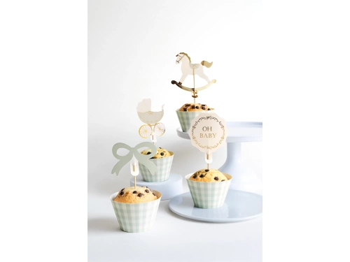 Zestaw dekoracji Baby shower - 6 szt.