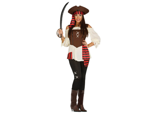 Ladies' Costume Pirate Size M