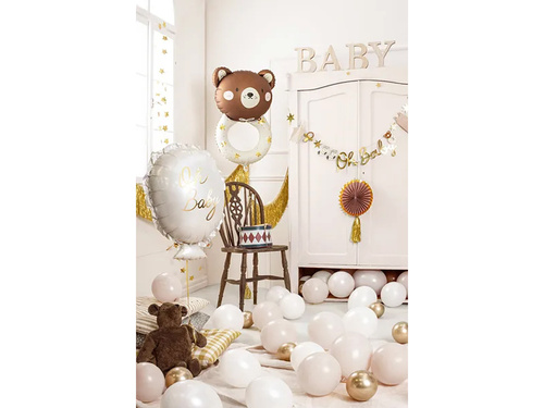 Foil balloon Teddy rattle