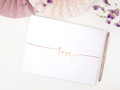 Love wedding guest book - 22 cards