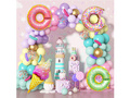 Pastel balloon garland balloon set - 139 pcs.