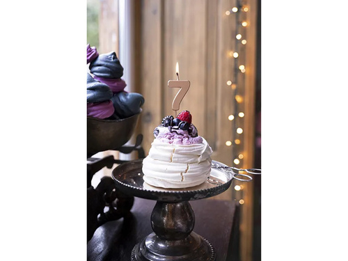 Rose Gold Candle no 7 - 1 pc
