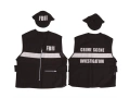 Hat and waistcoat FBI - 1 szt.