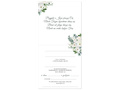 Comunion invitation card & envelope - 6 pcs