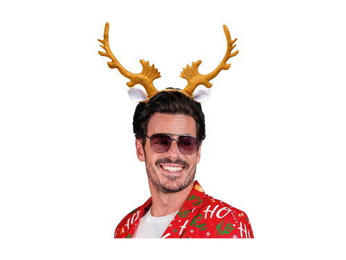 Opaska na głowę rogi renifera