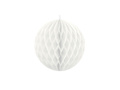 Hanging ball decoration white - 20 cm - 1 pc.