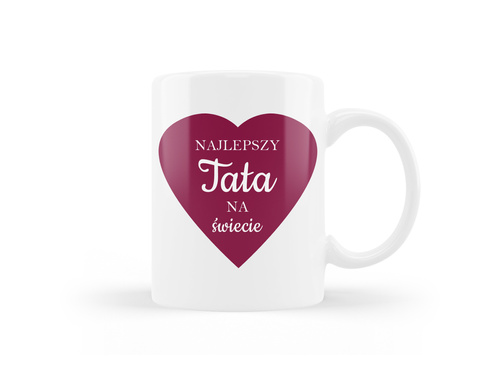 Kubek personalizowany na dzień ojca ze zdjęciem - 330ml