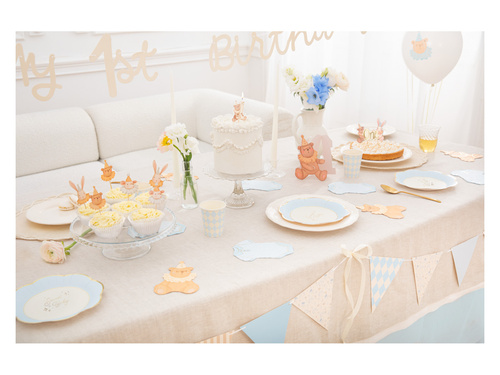 Serwetki Śpioszki - niebieskie - 26 cm x 33 cm - 10 szt.