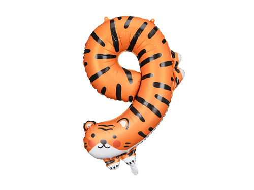 Number 9 Foil Balloon - 76 cm - 1 pc