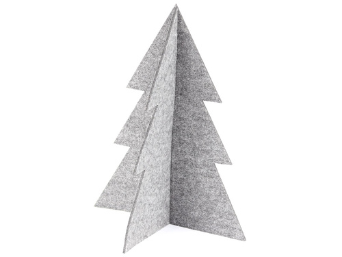Choinka z filcu na Boże Narodzenie - 30 cm
