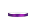 Satin ribbon, purple, 6 mm / 25 m, 1 pc.